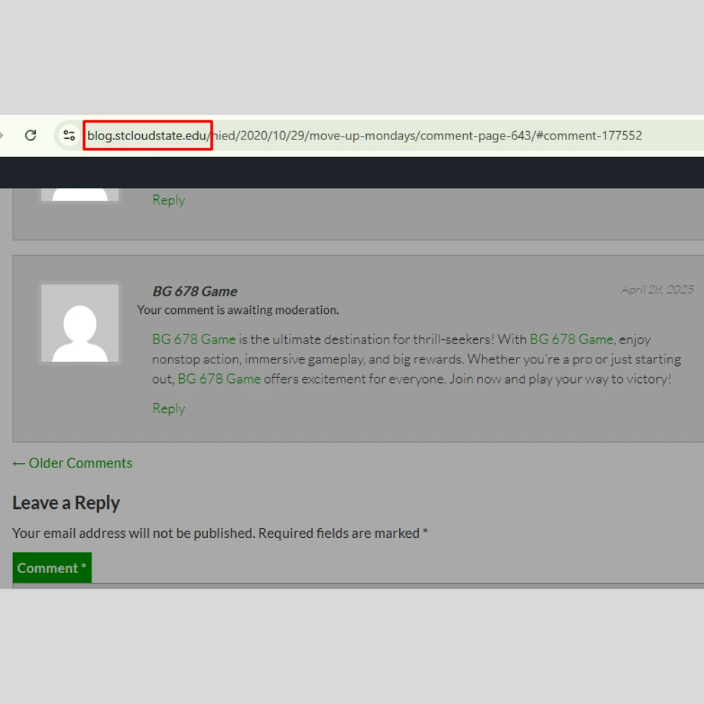 Edu Blog Comment