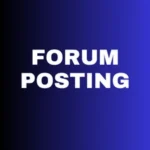 Forum Posting