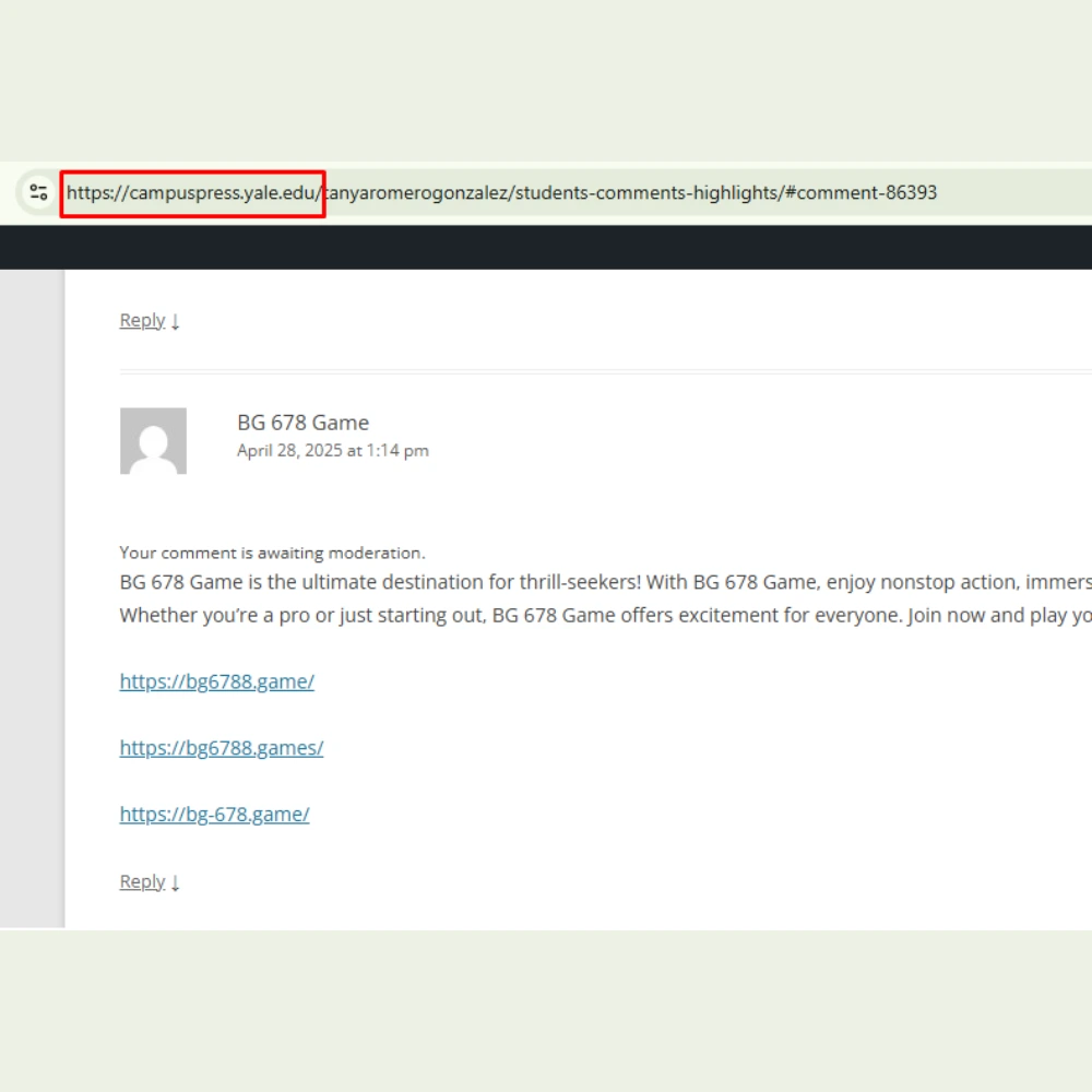 Edu Comment