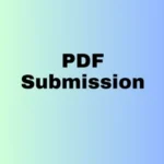 PDF Submission